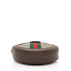 Gucci GG Supreme Ophidia Round Mini Shoulder Bag (SHF-8LEeSa)