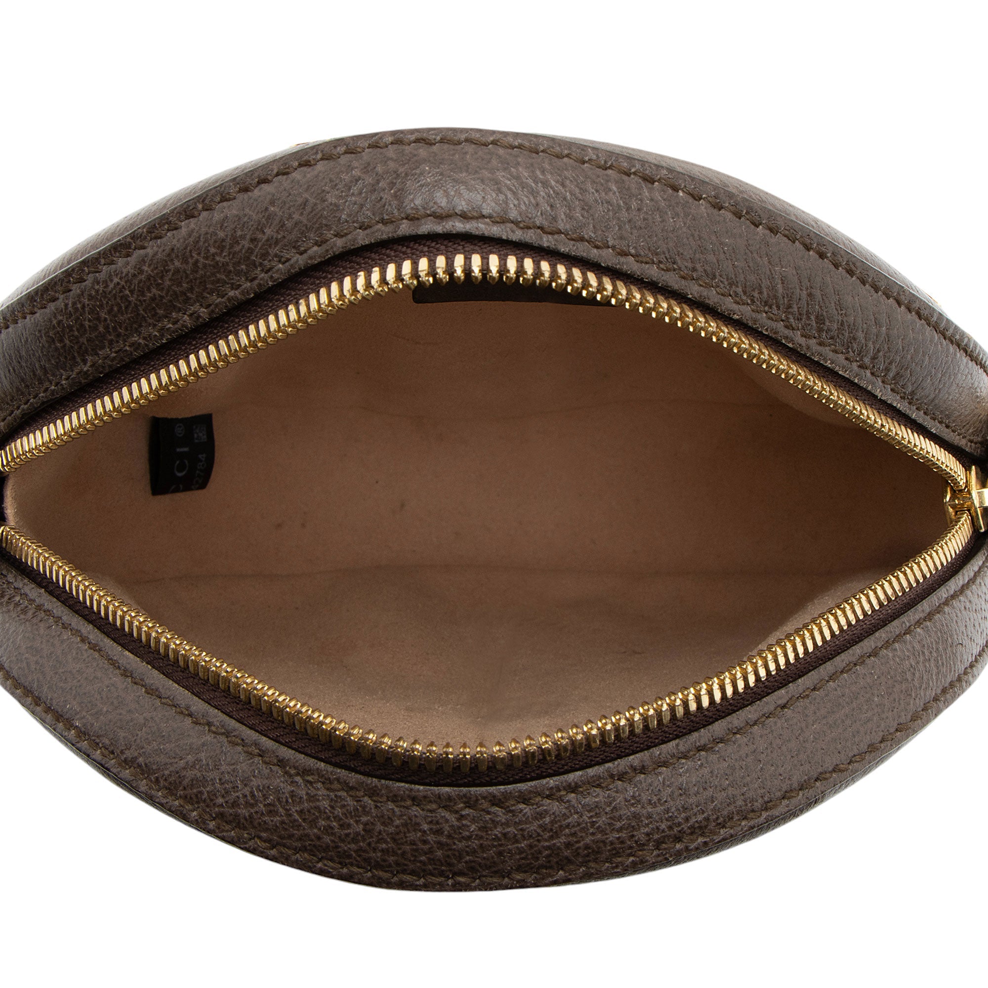 Gucci GG Supreme Ophidia Round Mini Shoulder Bag (SHF-F3cSgu)