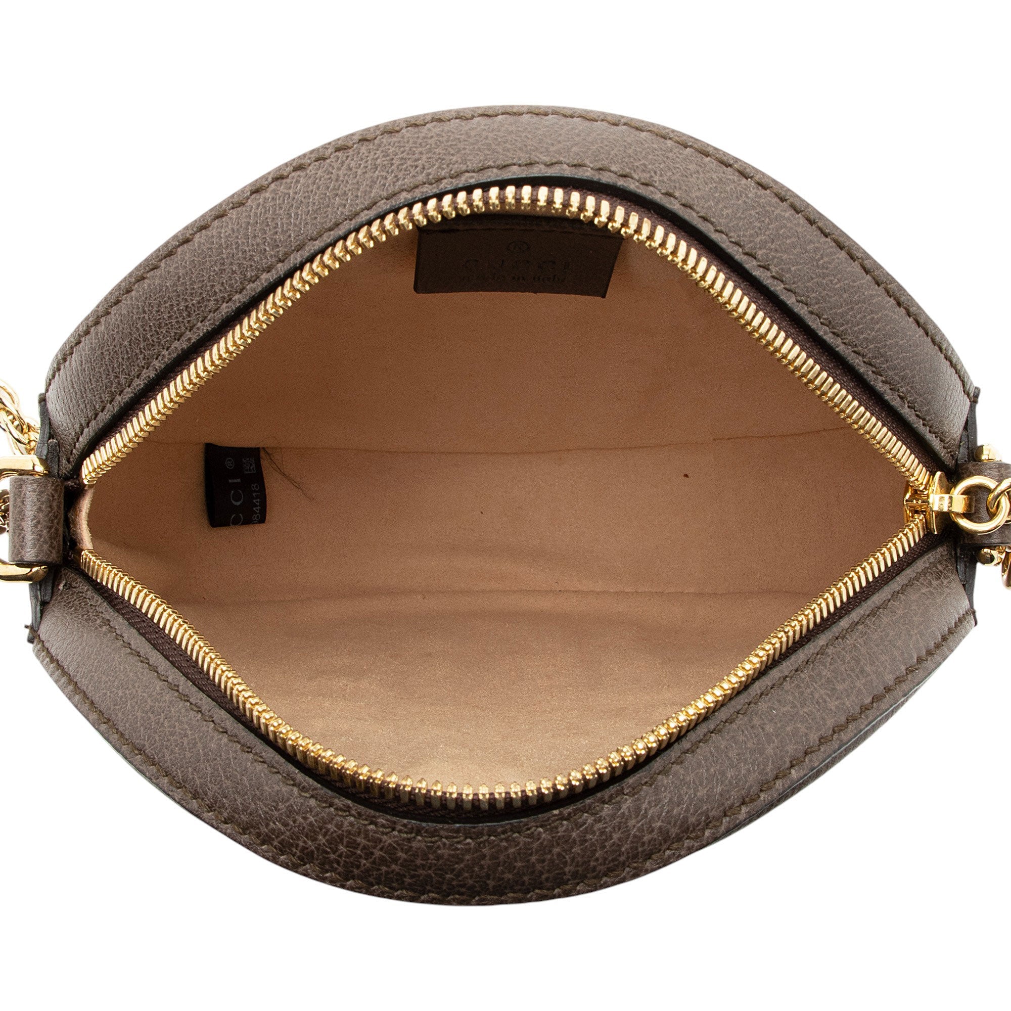 Gucci GG Supreme Ophidia Round Mini Shoulder Bag