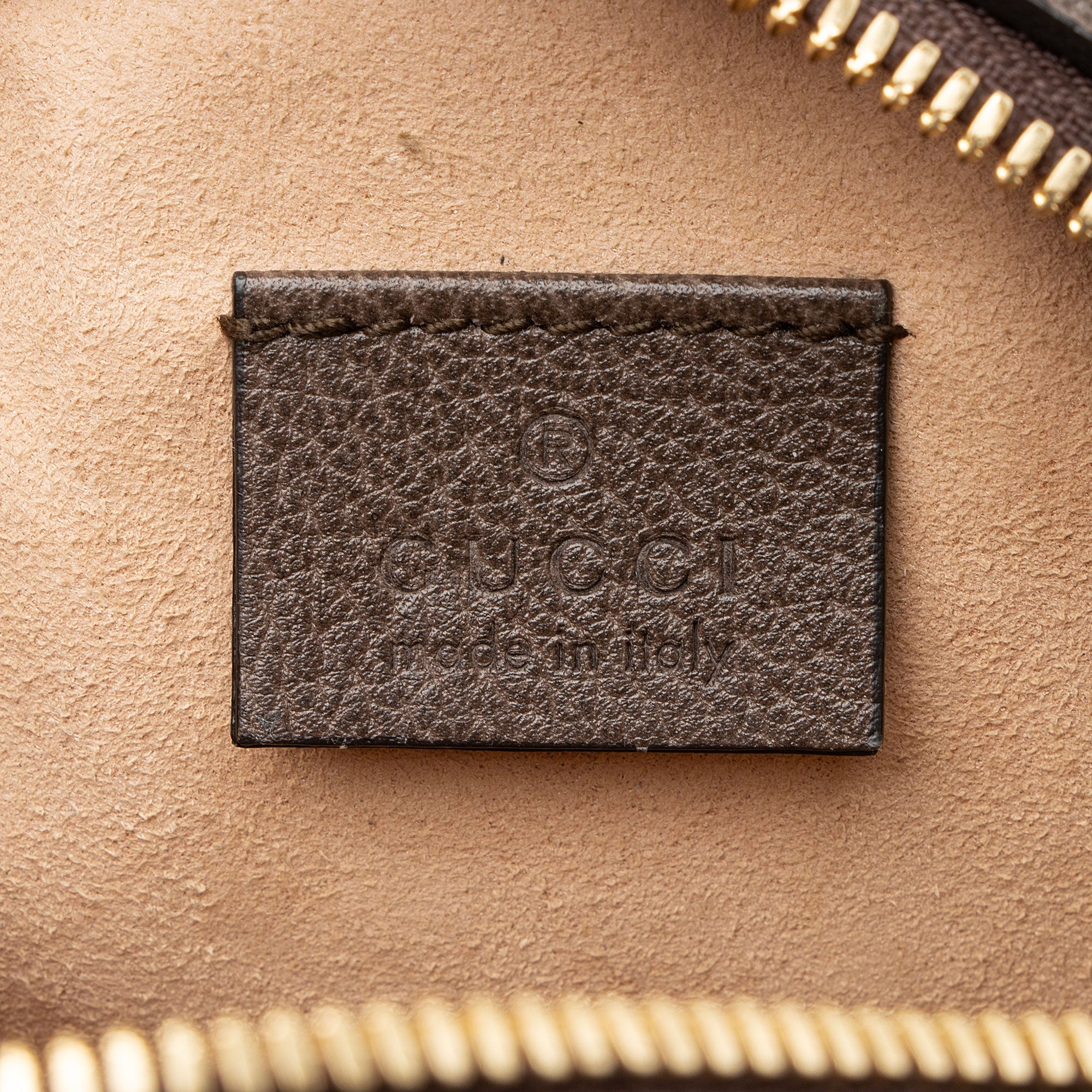 Gucci GG Supreme Ophidia Round Mini Shoulder Bag