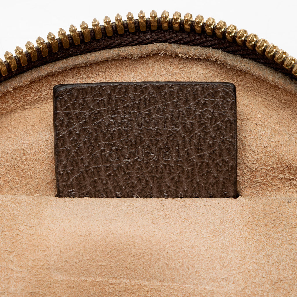 Gucci GG Supreme Ophidia Round Mini Shoulder Bag