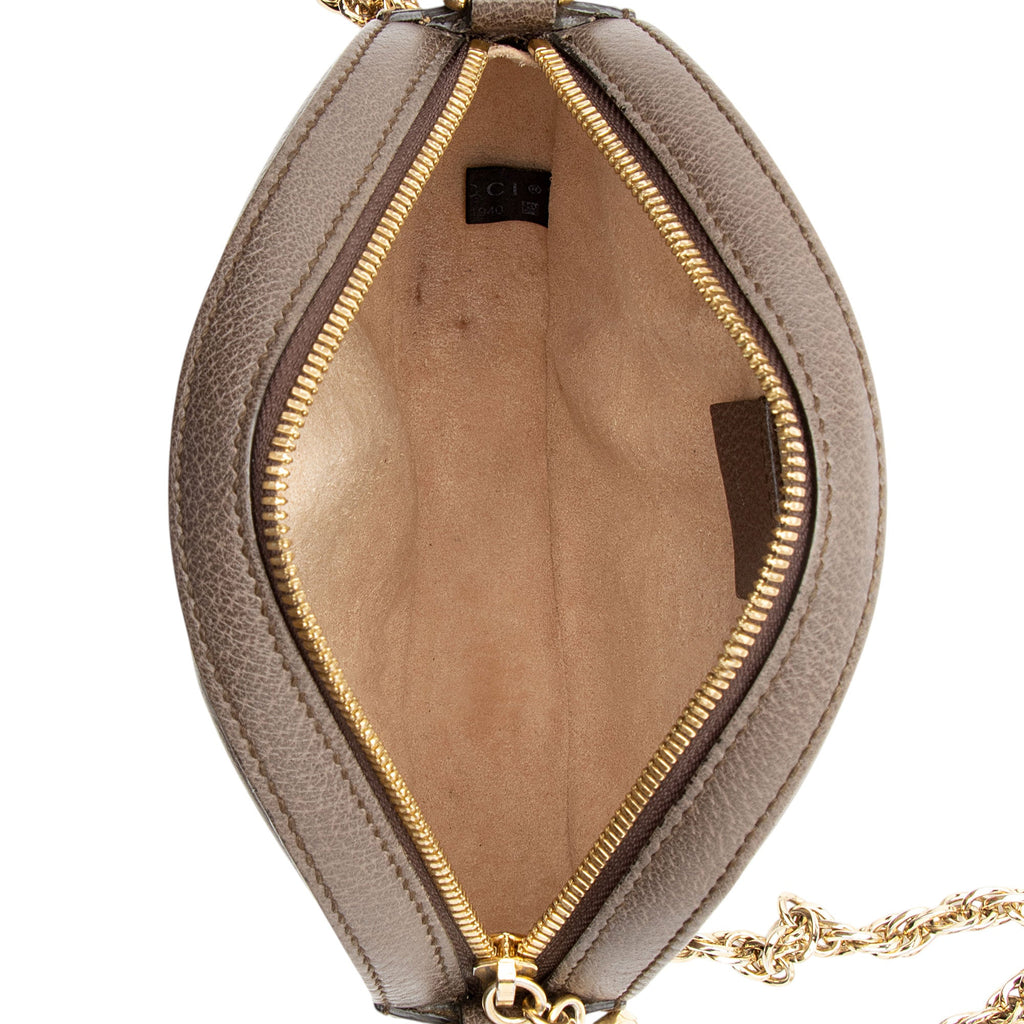 Gucci GG Supreme Ophidia Round Mini Shoulder Bag