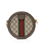 Gucci GG Supreme Ophidia Round Mini Shoulder Bag