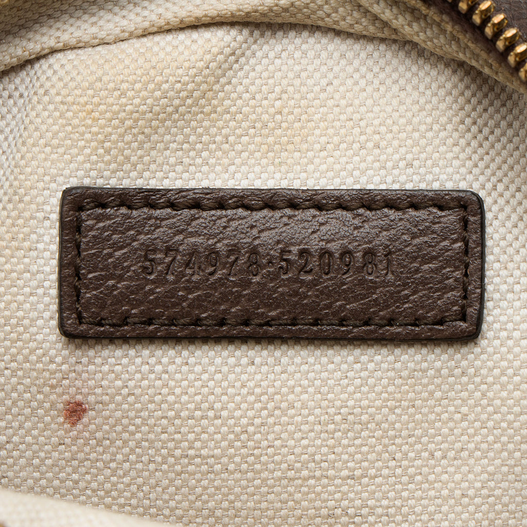 Gucci GG Supreme Ophidia Round Mini Shoulder Bag