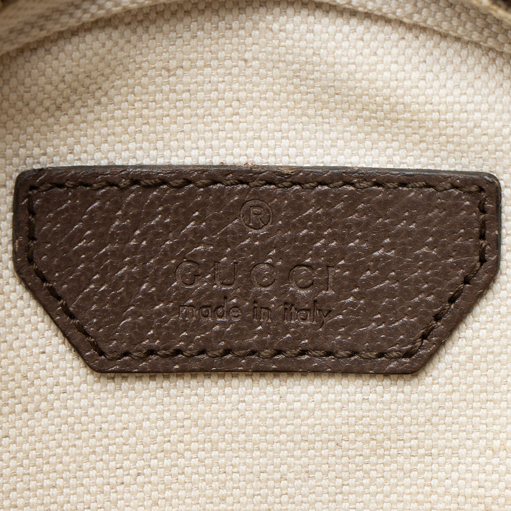 Gucci GG Supreme Ophidia Round Mini Shoulder Bag
