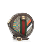 Gucci GG Supreme Ophidia Round Mini Shoulder Bag