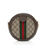 Gucci GG Supreme Ophidia Round Mini Shoulder Bag