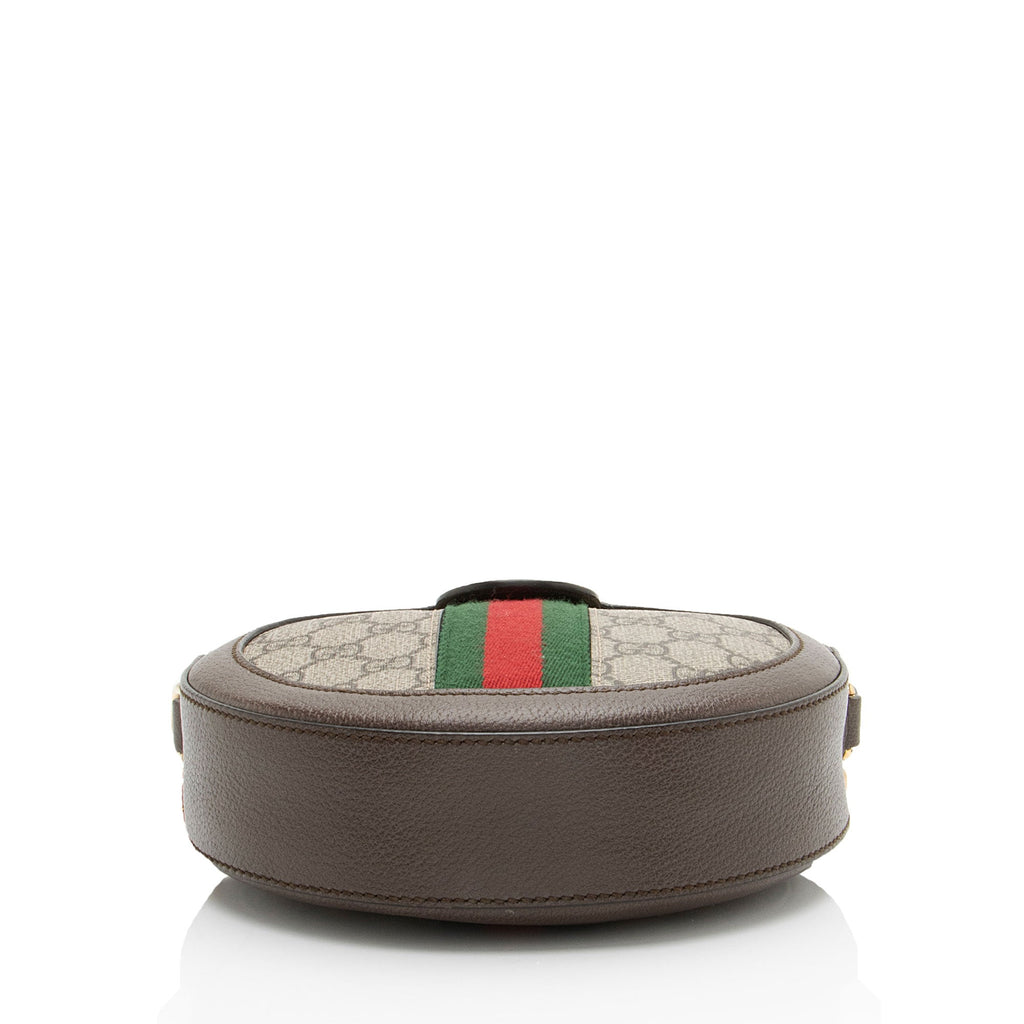 Gucci GG Supreme Ophidia Round Mini Shoulder Bag