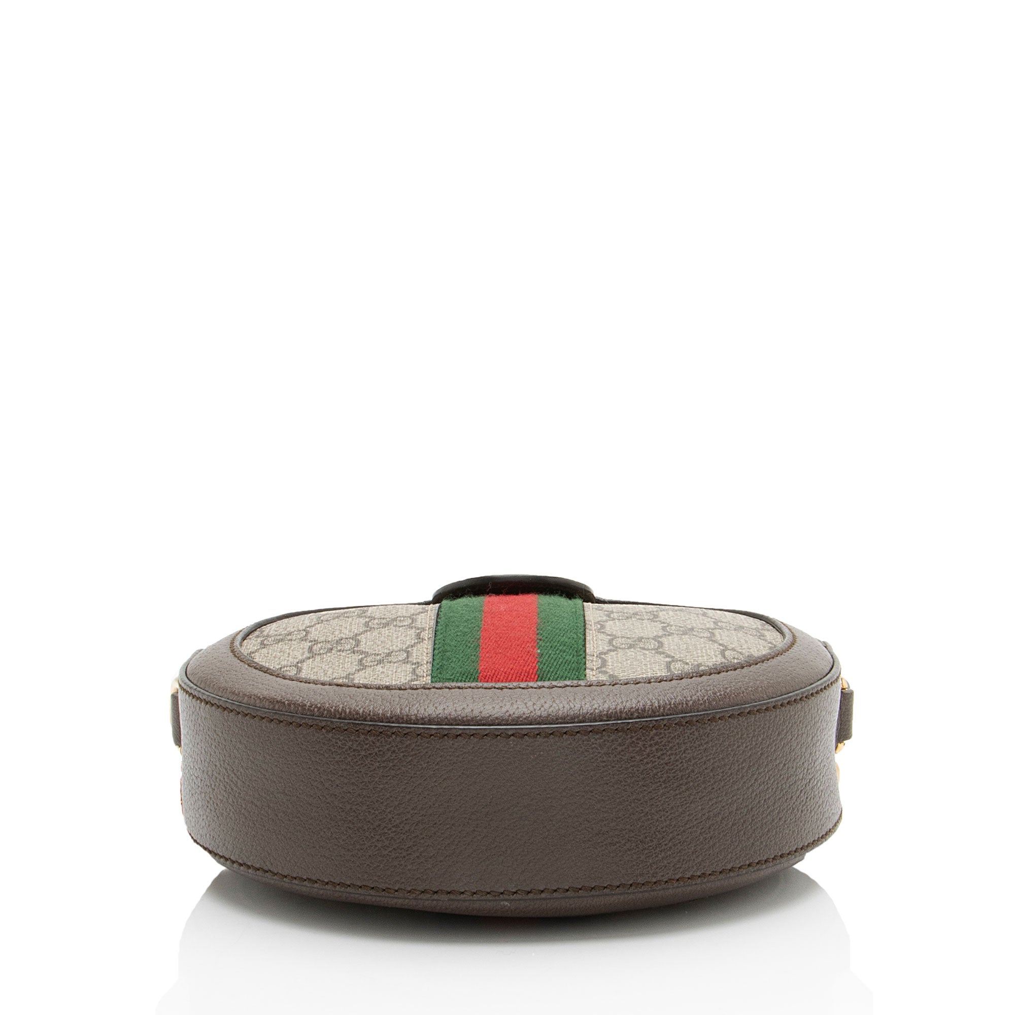 Gucci GG Supreme Ophidia Round Mini Shoulder Bag