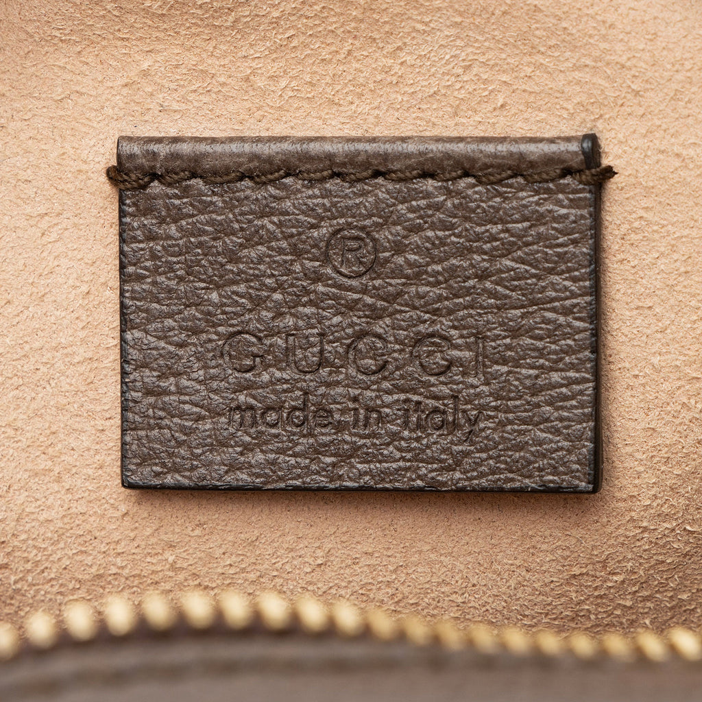 Gucci GG Supreme Ophidia Round Mini Shoulder Bag