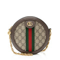 Gucci GG Supreme Ophidia Round Mini Shoulder Bag