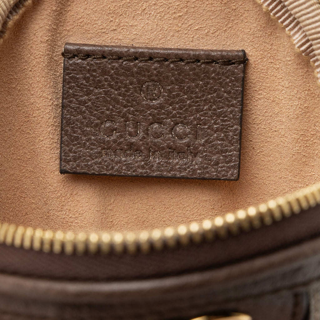 Gucci GG Supreme Ophidia Round Neck Pouch (SHF-s61G2F)