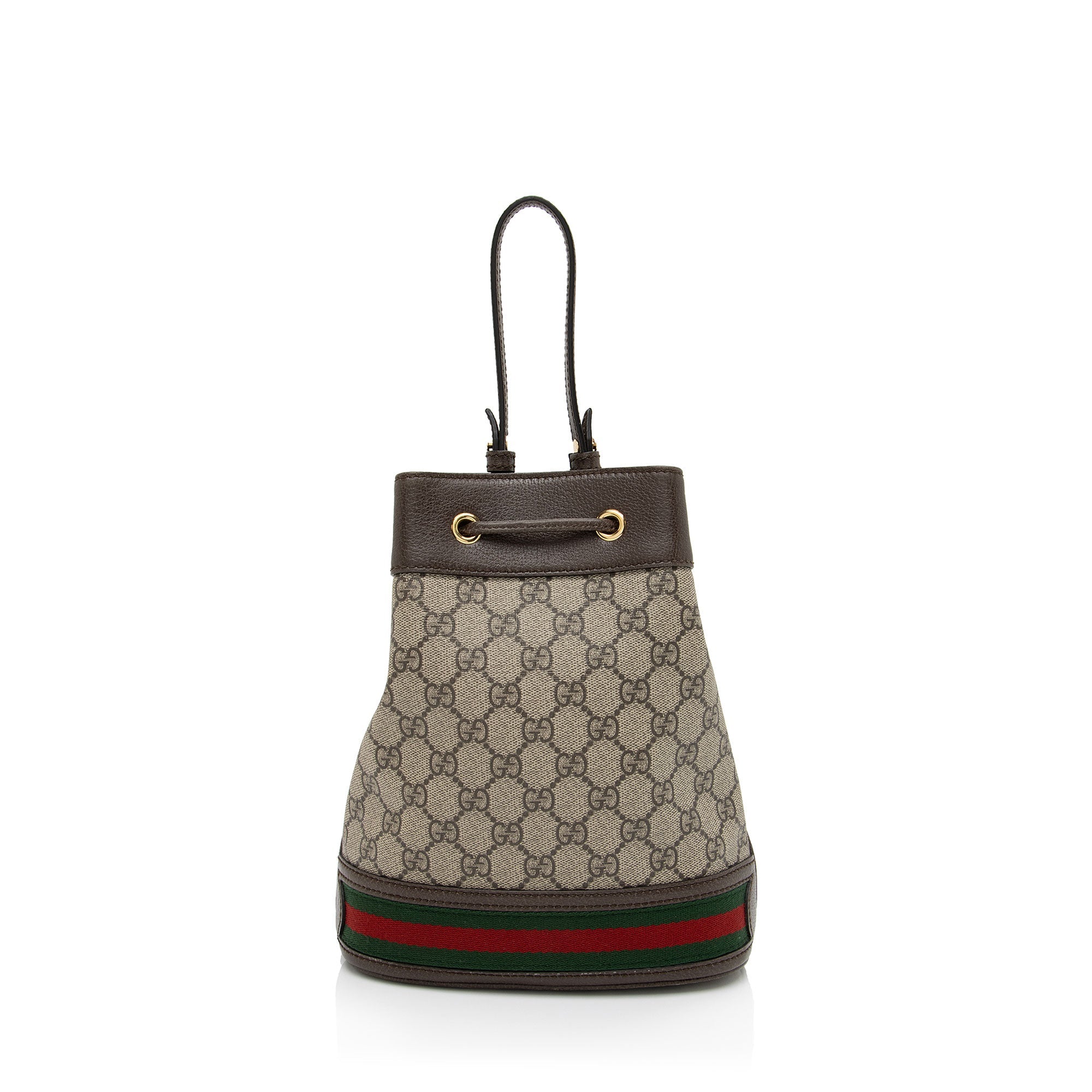 Gucci GG Supreme Ophidia Small Bucket Bag (SHF-tCaBgb)