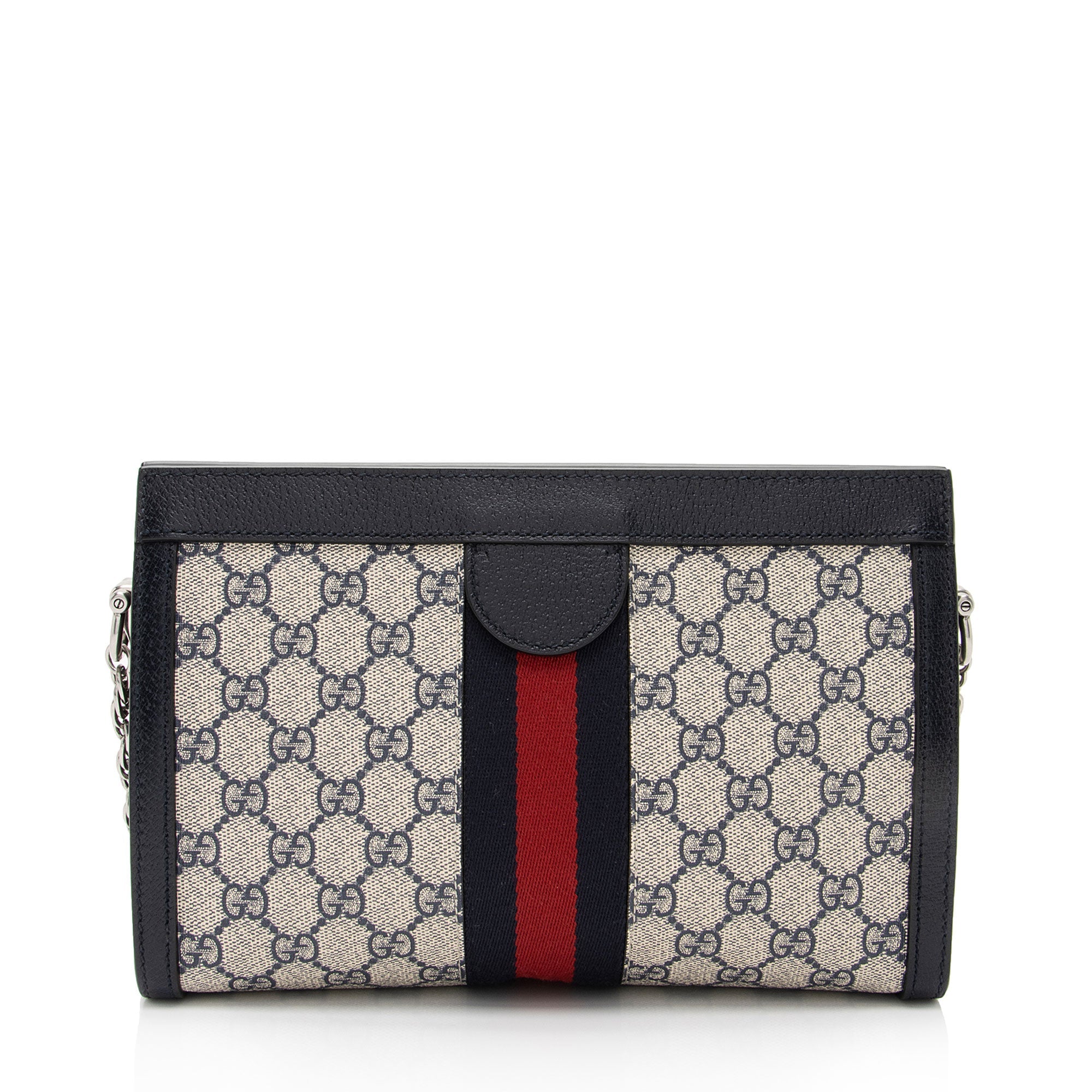 Gucci GG Supreme Ophidia Small Chain Shoulder Bag (SHF-lE2p5v)
