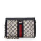 Gucci GG Supreme Ophidia Small Chain Shoulder Bag (SHF-lE2p5v)