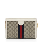 Gucci GG Supreme Ophidia Small Chain Shoulder Bag (SHF-mjx4Wm)