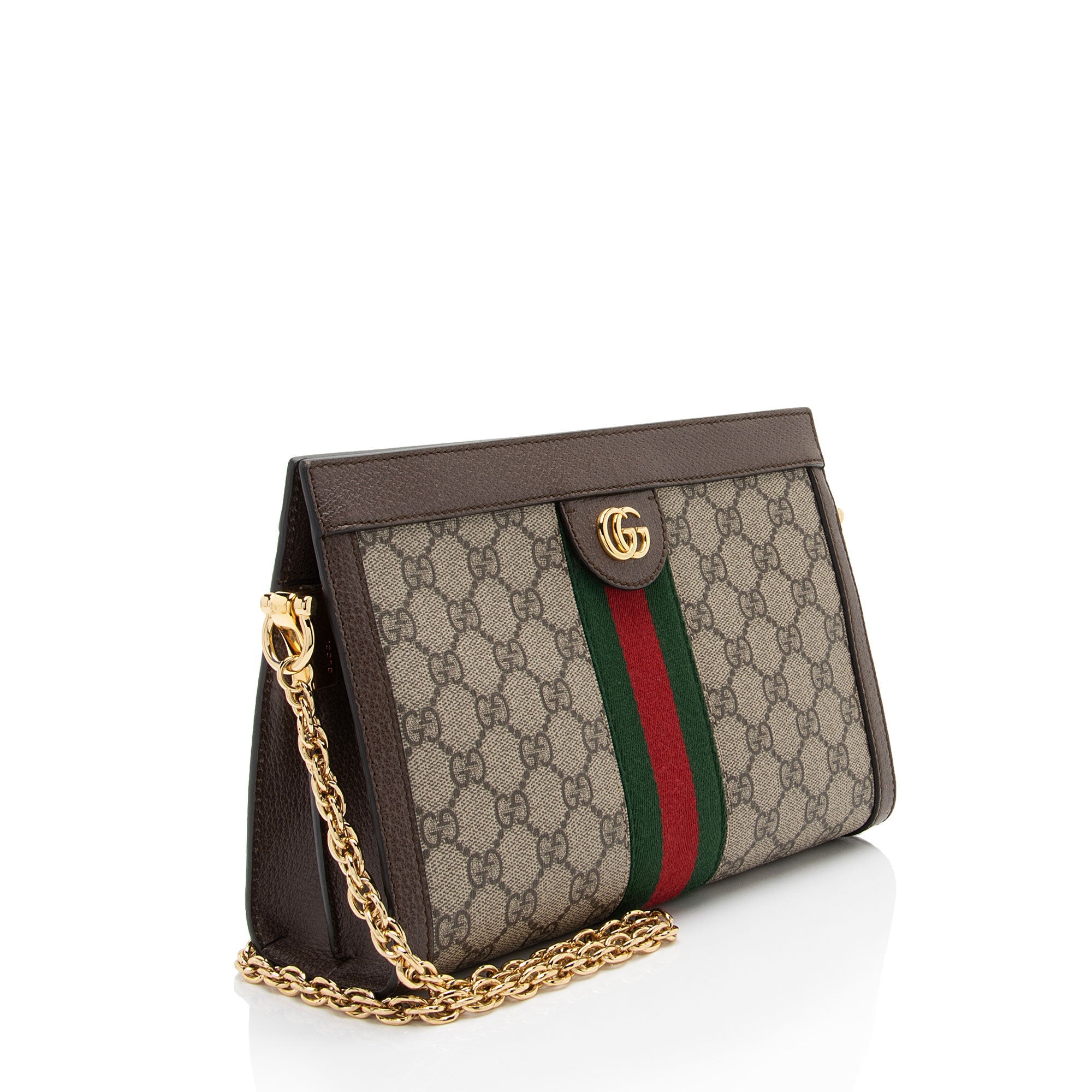 Gucci GG Supreme Ophidia Small Chain Shoulder Bag (SHF-2Wmtiz)