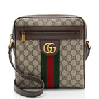 Gucci GG Supreme Ophidia Small Messenger (SHF-jEUPsL)