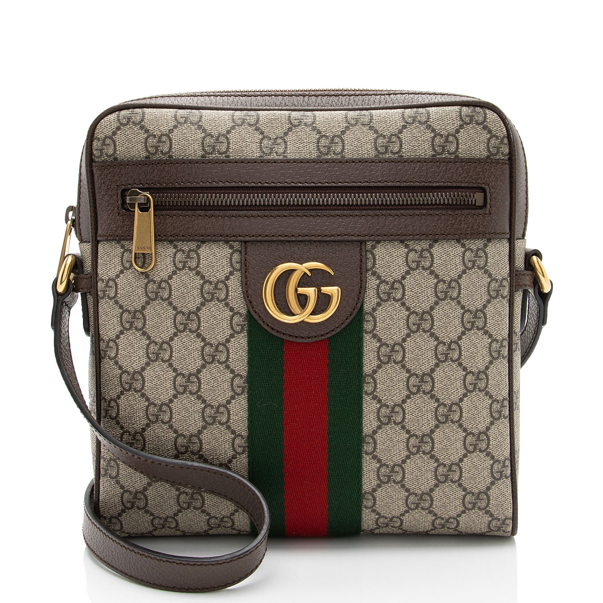 Gucci GG Supreme Ophidia Small Messenger (SHF-jEUPsL)