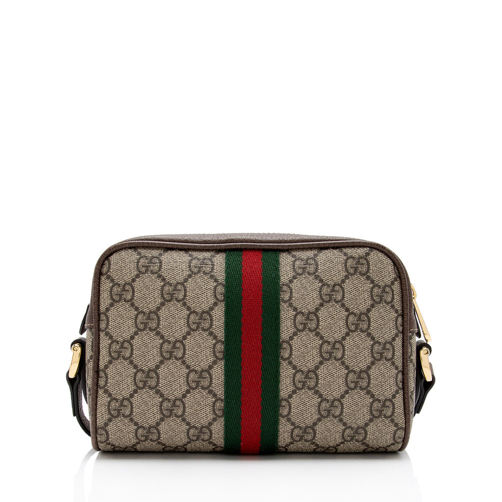 Gucci GG Supreme Ophidia Mini Shoulder Bag (SHF-Y4L50P)