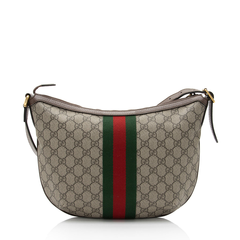 Gucci GG Supreme Ophidia Small Shoulder Bag (SHF-enWfwL)