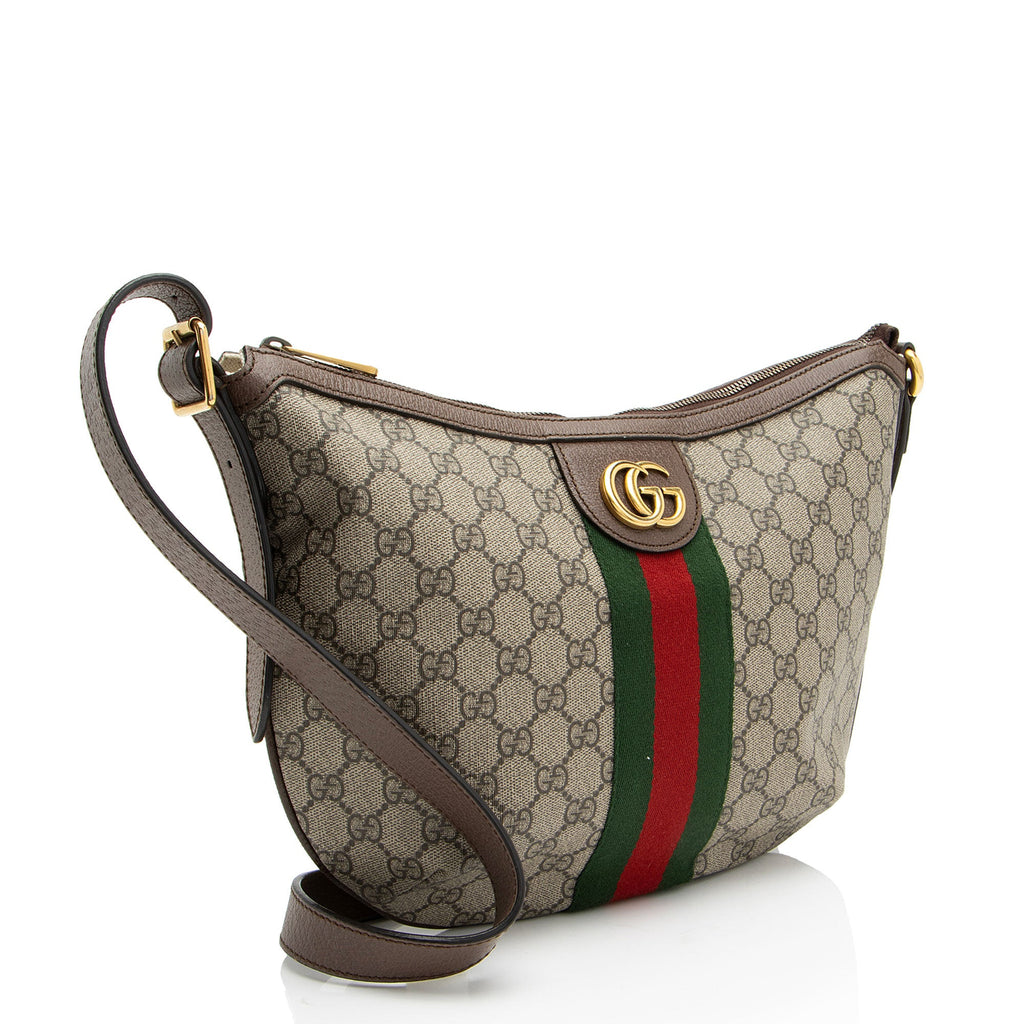 Gucci GG Supreme Ophidia Small Shoulder Bag (SHF-14aWzD)