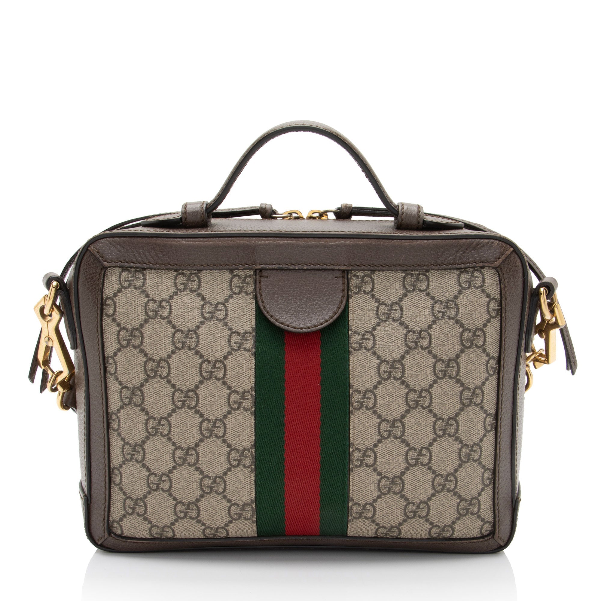 Gucci GG Supreme Ophidia Small Top Handle (SHF-rXEQFA)