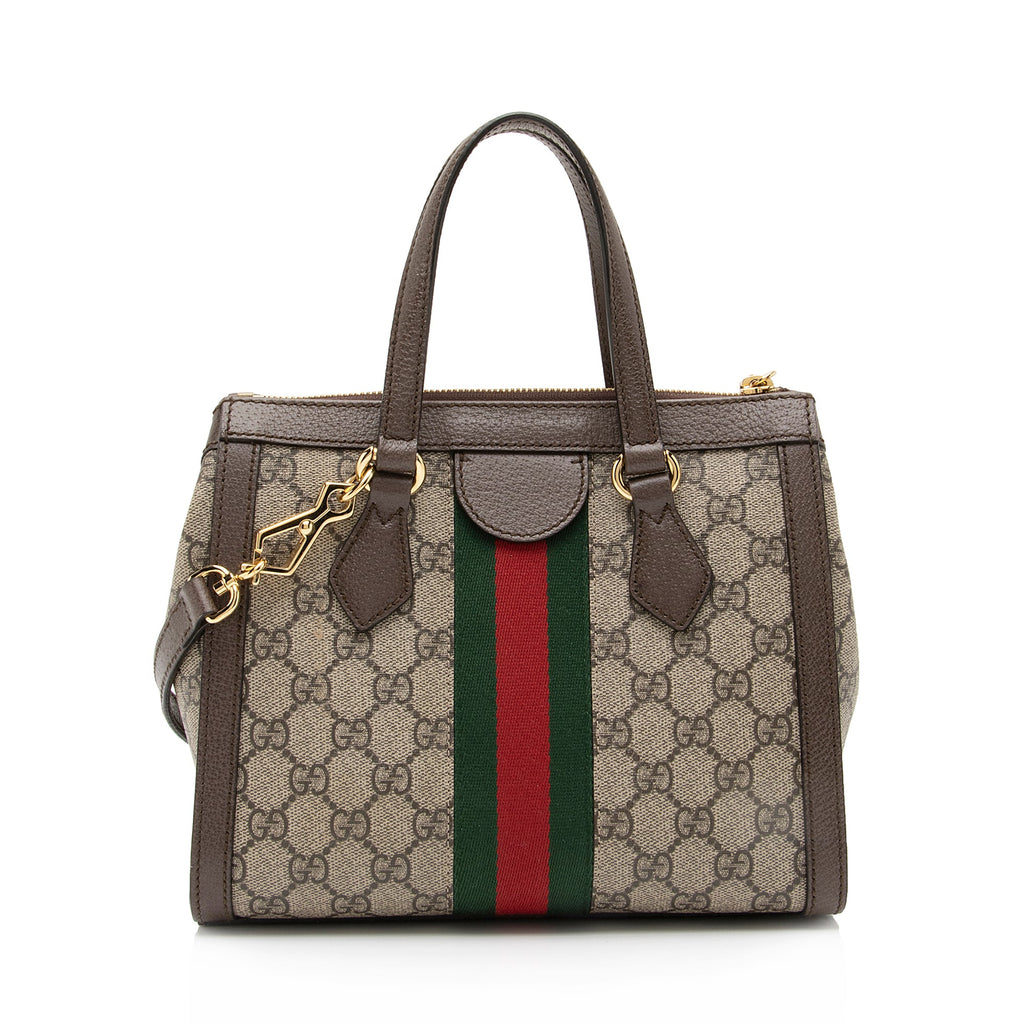 Gucci GG Supreme Ophidia Small Tote (SHF-23743)