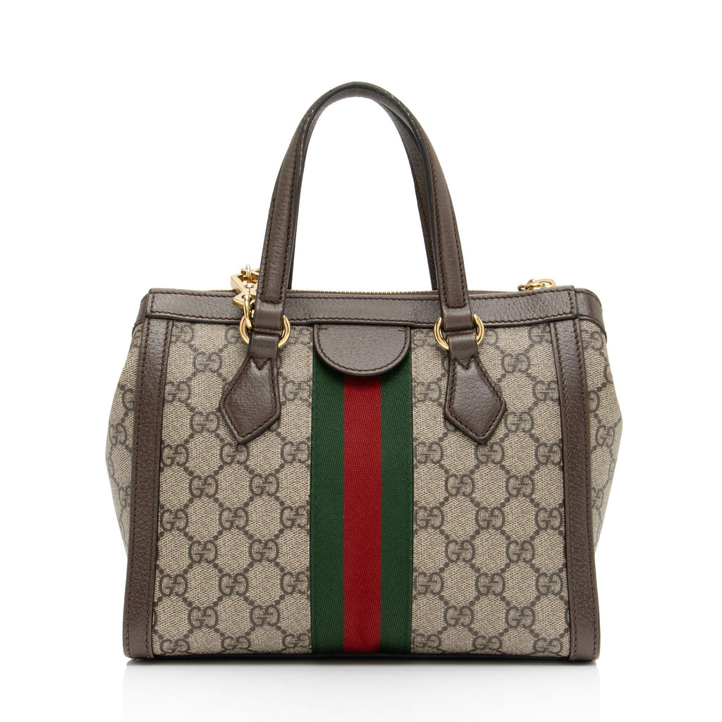 Gucci GG Supreme Ophidia Small Tote (SHF-E4DGh8)