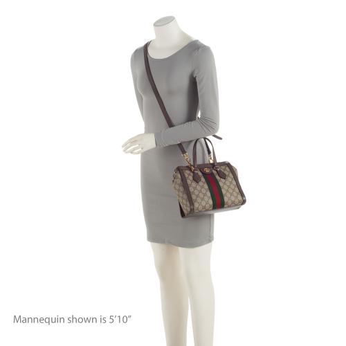 Gucci GG Supreme Ophidia Small Tote (SHF-E4DGh8)
