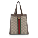 Gucci GG Supreme Ophidia Soft Vertical Large Tote (SHF-HKSf8C)