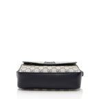 Gucci GG Supreme Ophidia Studded Web Flap Small Messenger (SHF-ken4qy)