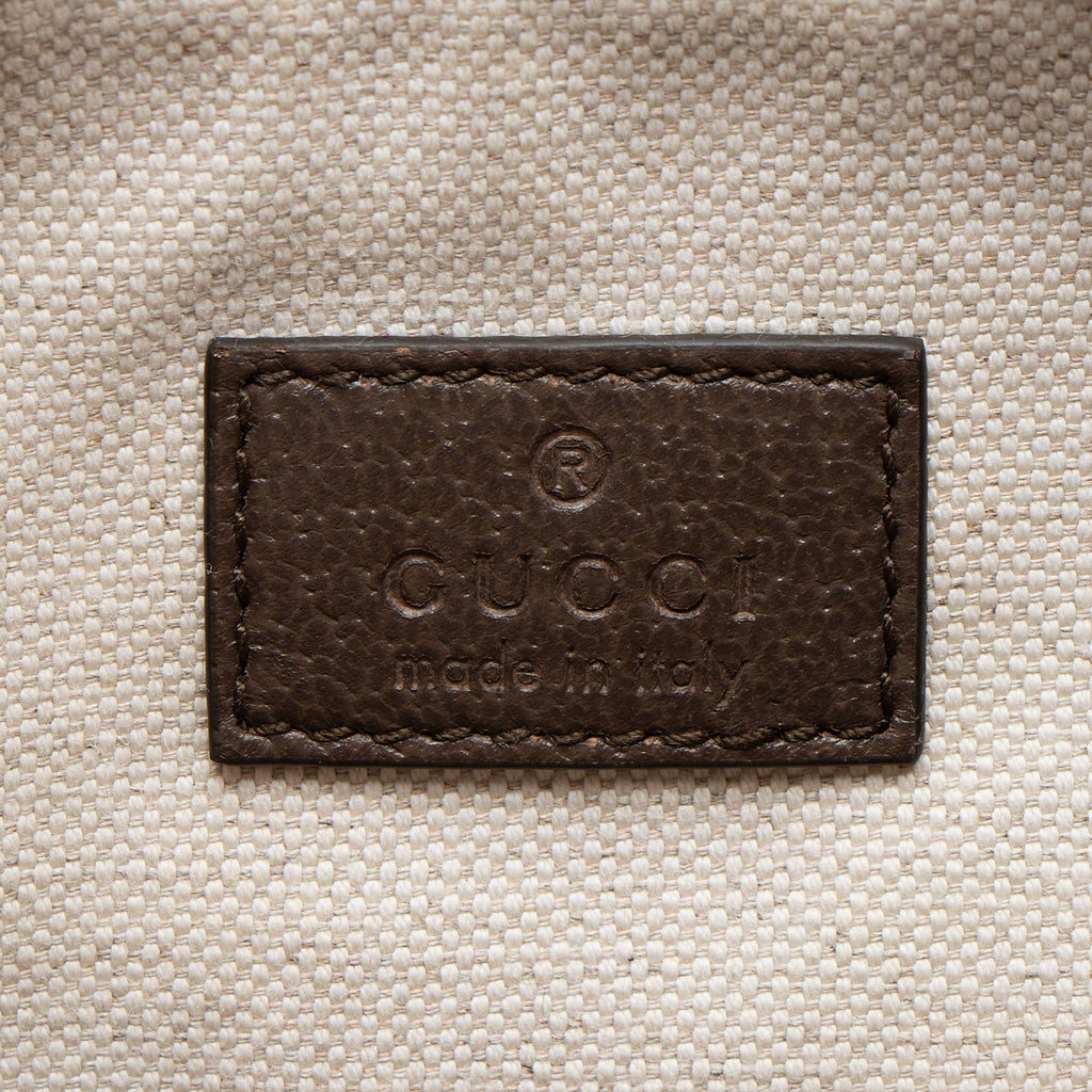 Gucci GG Supreme Ophidia Super Mini Boston Bag