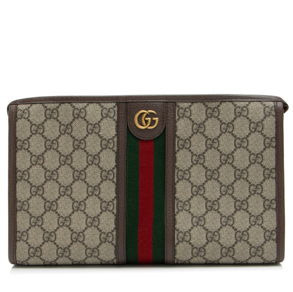 Gucci GG Supreme Ophidia Toiletry Pouch (SHF-6B3Nsb)