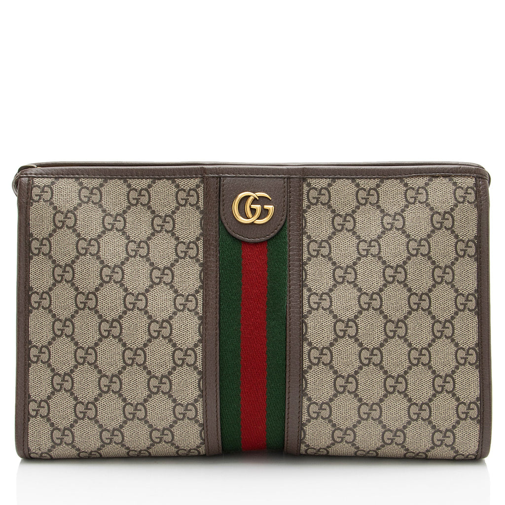 Gucci GG Supreme Ophidia Toiletry Pouch