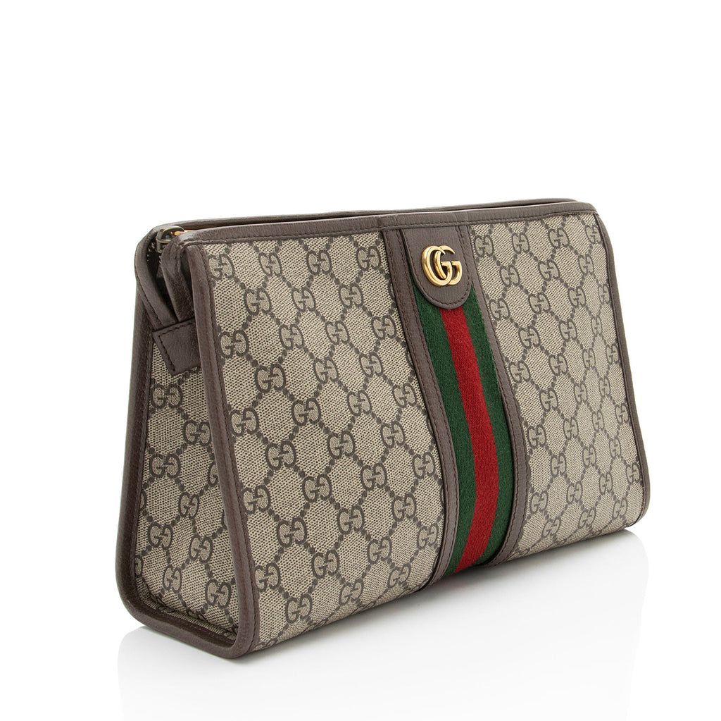 Gucci GG Supreme Ophidia Toiletry Pouch