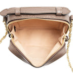 Gucci GG Supreme Ophidia Top Handle Mini Chain Shoulder Bag