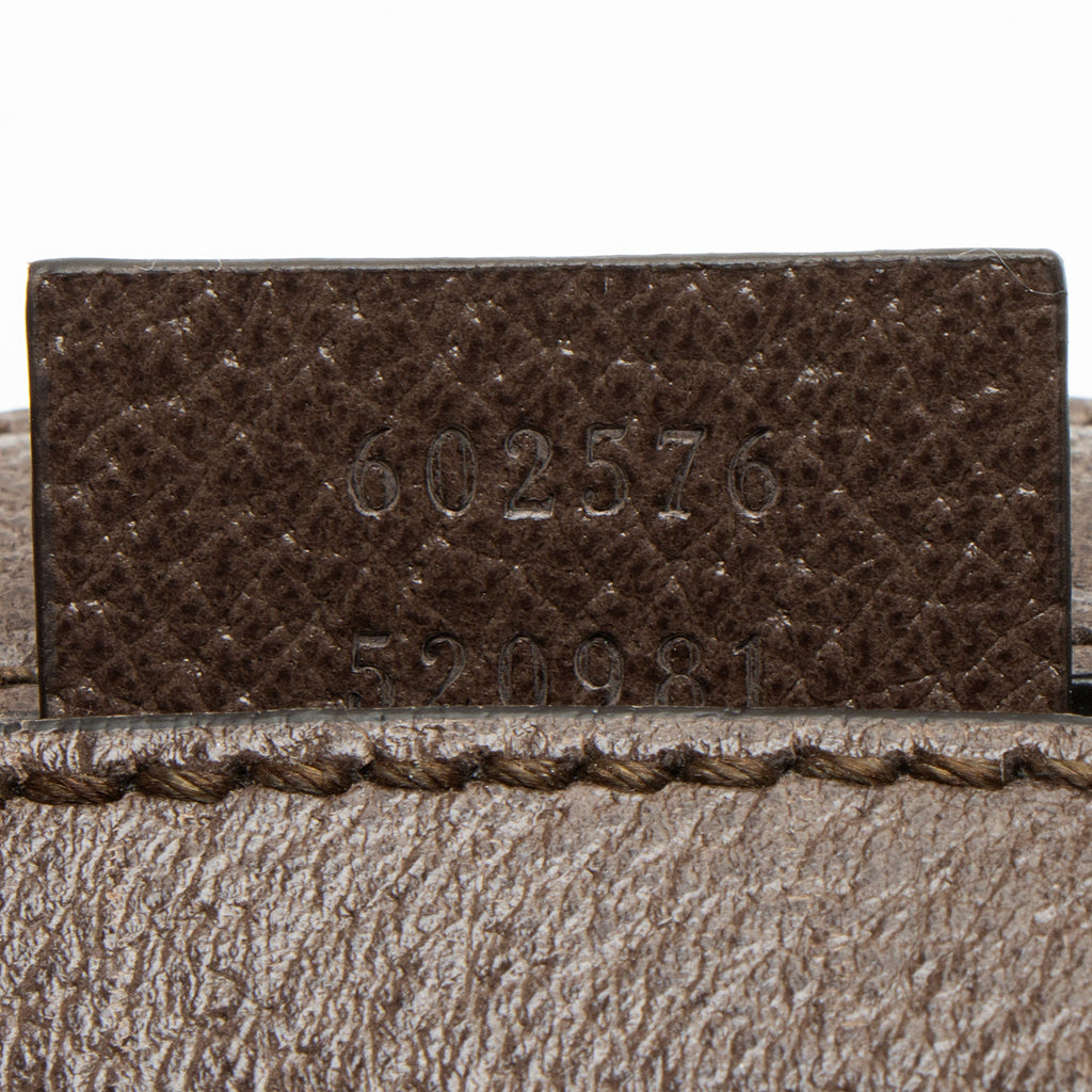 Gucci GG Supreme Ophidia Top Handle Mini Chain Shoulder Bag