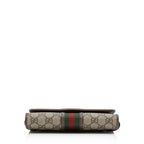 Gucci GG Supreme Ophidia Tri-Fold Wallet Crossbody Bag (SHF-qymUM5)