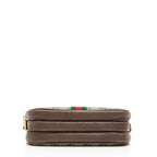Gucci GG Supreme Ophidia Triple Zip Crossbody (SHF-Que4iF)