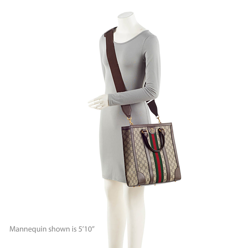 Gucci GG Supreme Ophidia Vertical Tote