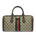 Gucci GG Supreme Ophidia Web Satchel (SHG-uMbpzY)