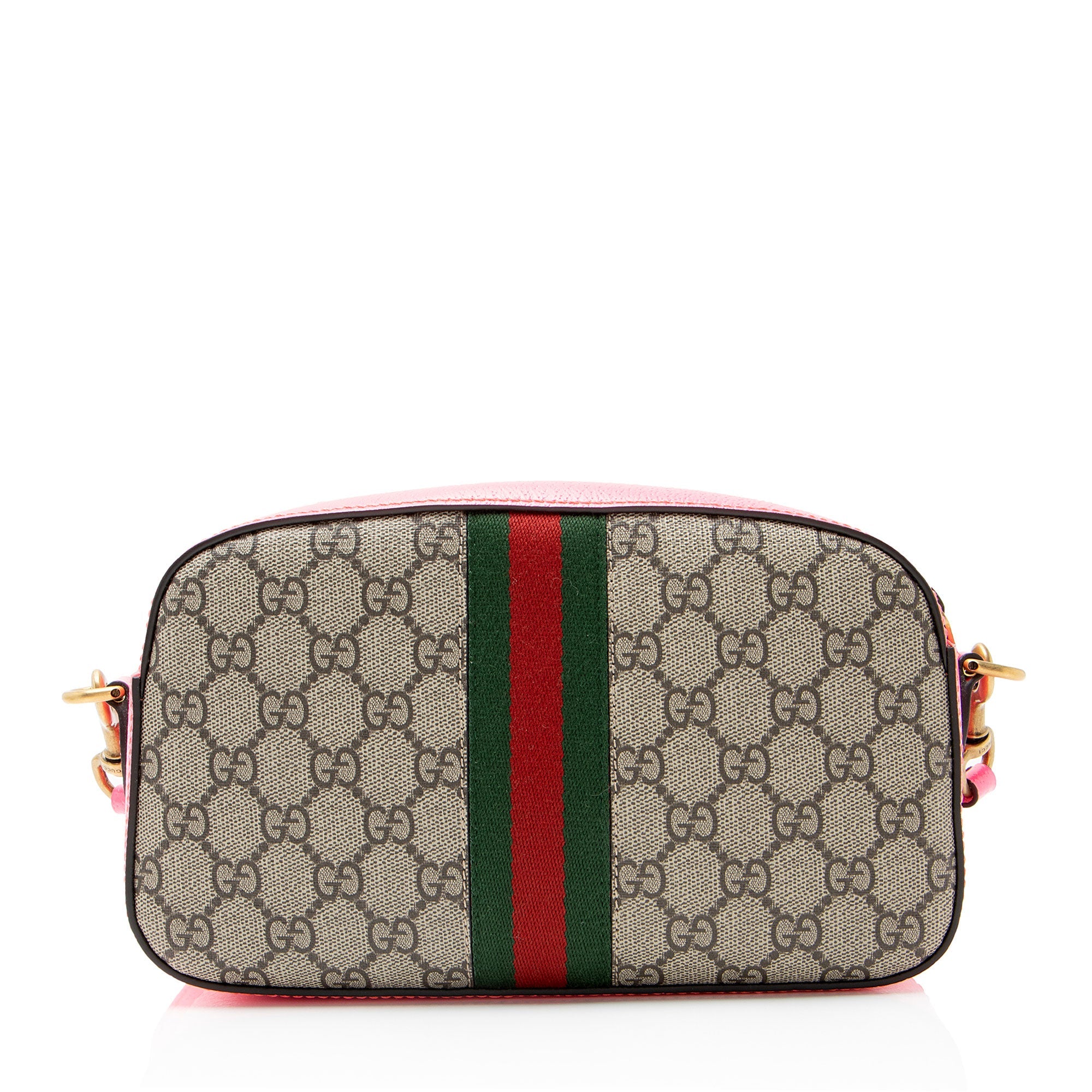 Gucci GG Supreme Ophidia Web Small Camera Bag