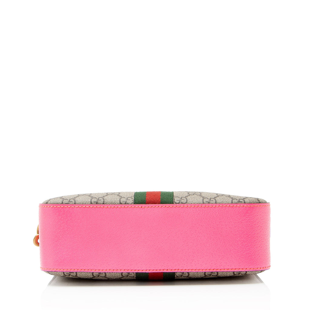 Gucci GG Supreme Ophidia Web Small Camera Bag