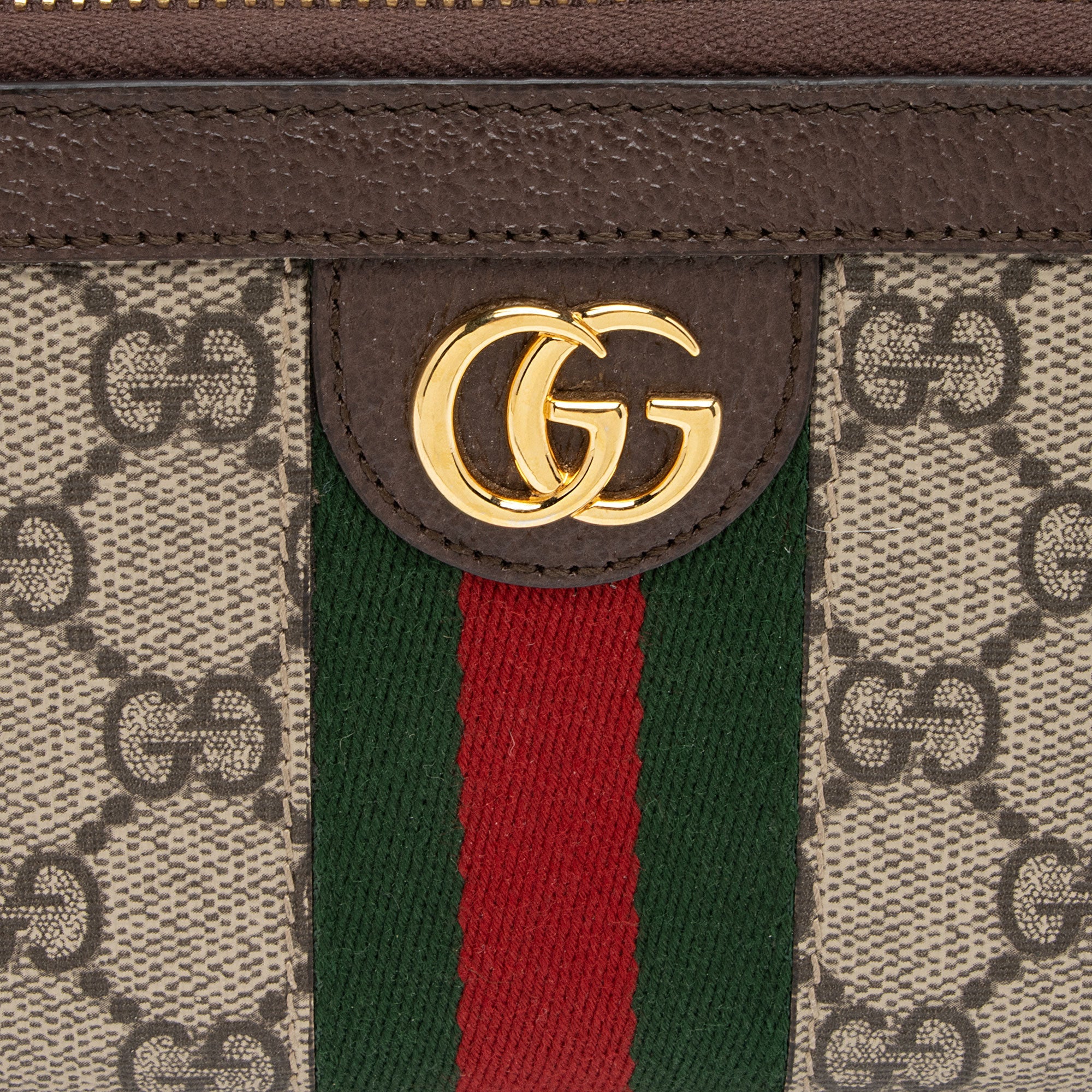 Gucci GG Supreme Ophidia Zip Around Wallet (SHF-dEvQd6)
