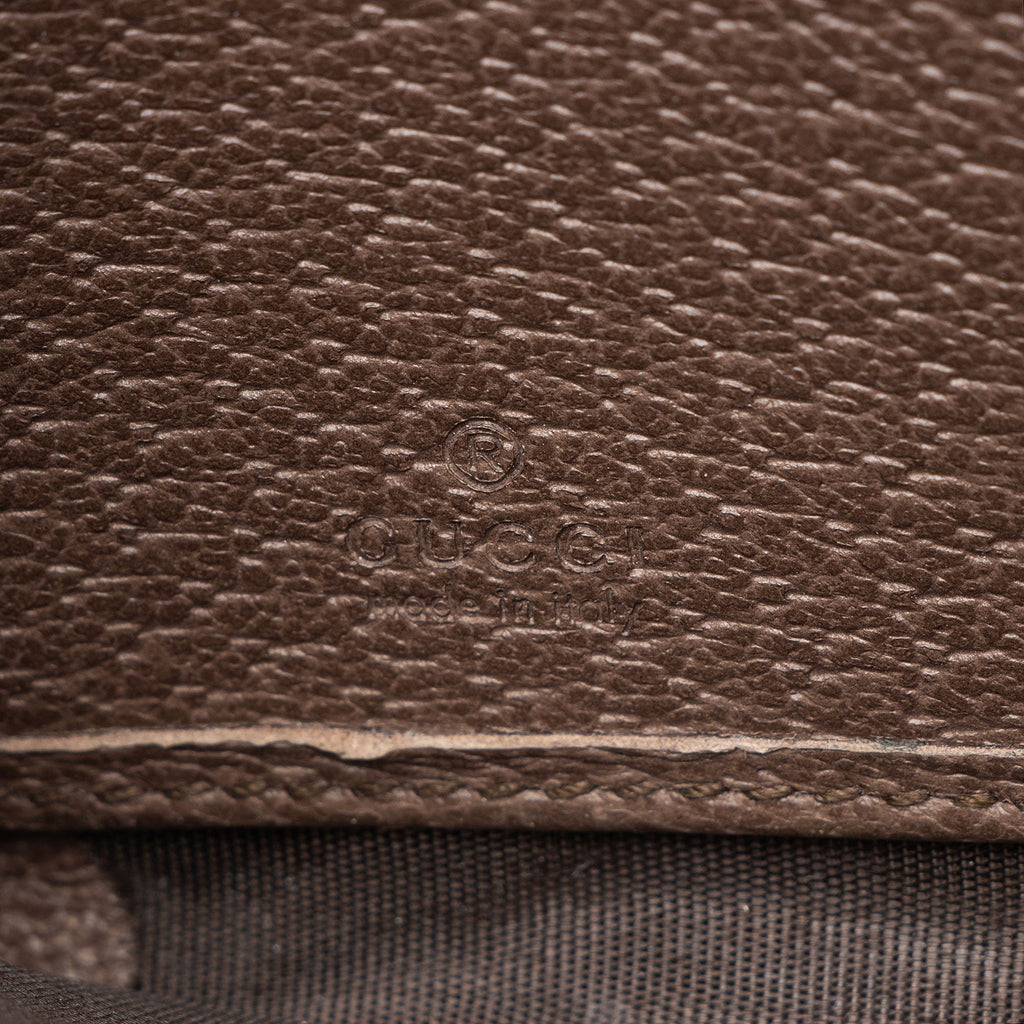 Gucci GG Supreme Ophidia Zip Around Wallet (SHF-L3ZnYB)