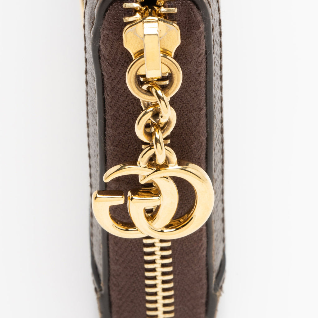 Gucci GG Supreme Ophidia Zip Around Wallet (SHF-dJVXGe)