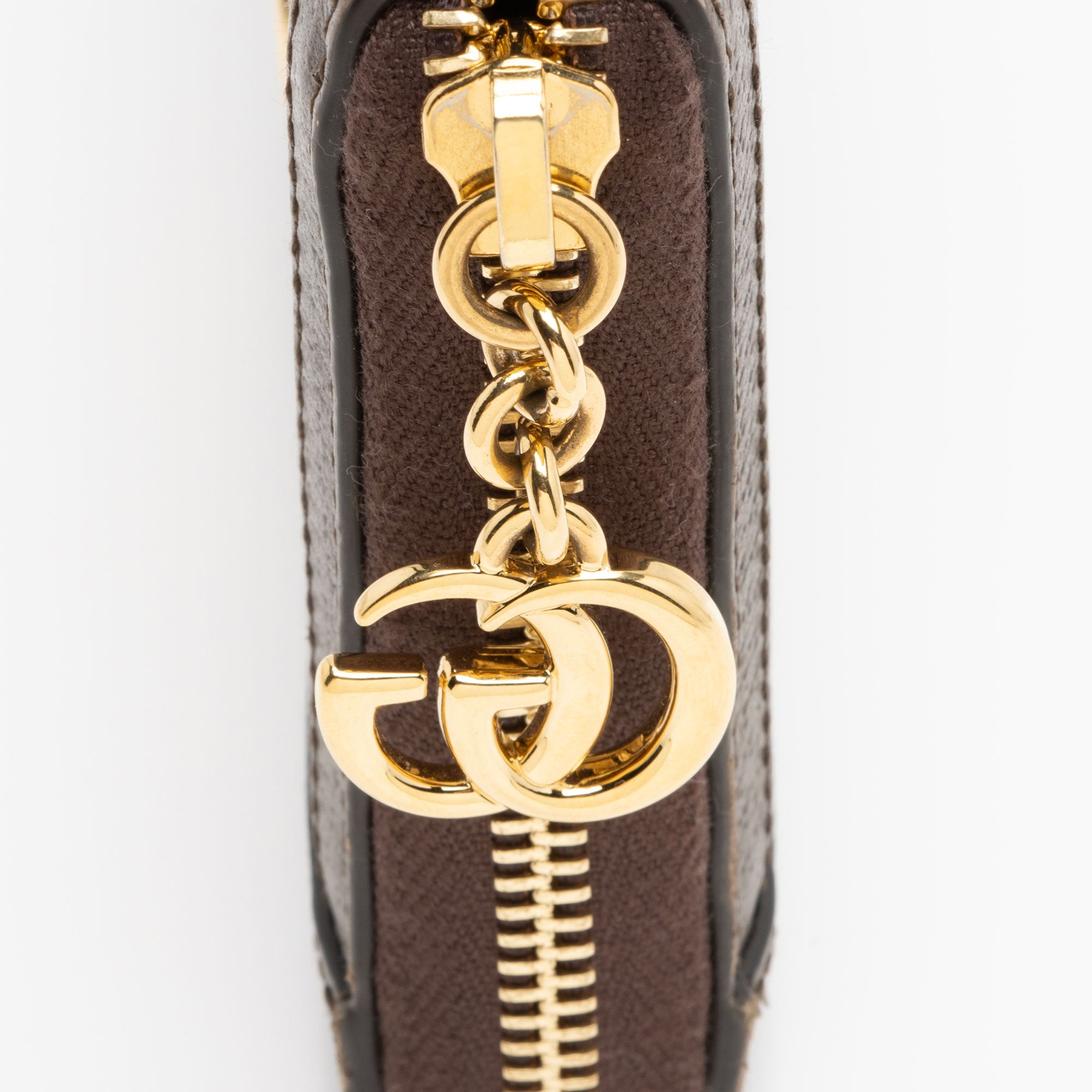 Gucci GG Supreme Ophidia Zip Around Wallet (SHF-dJVXGe)