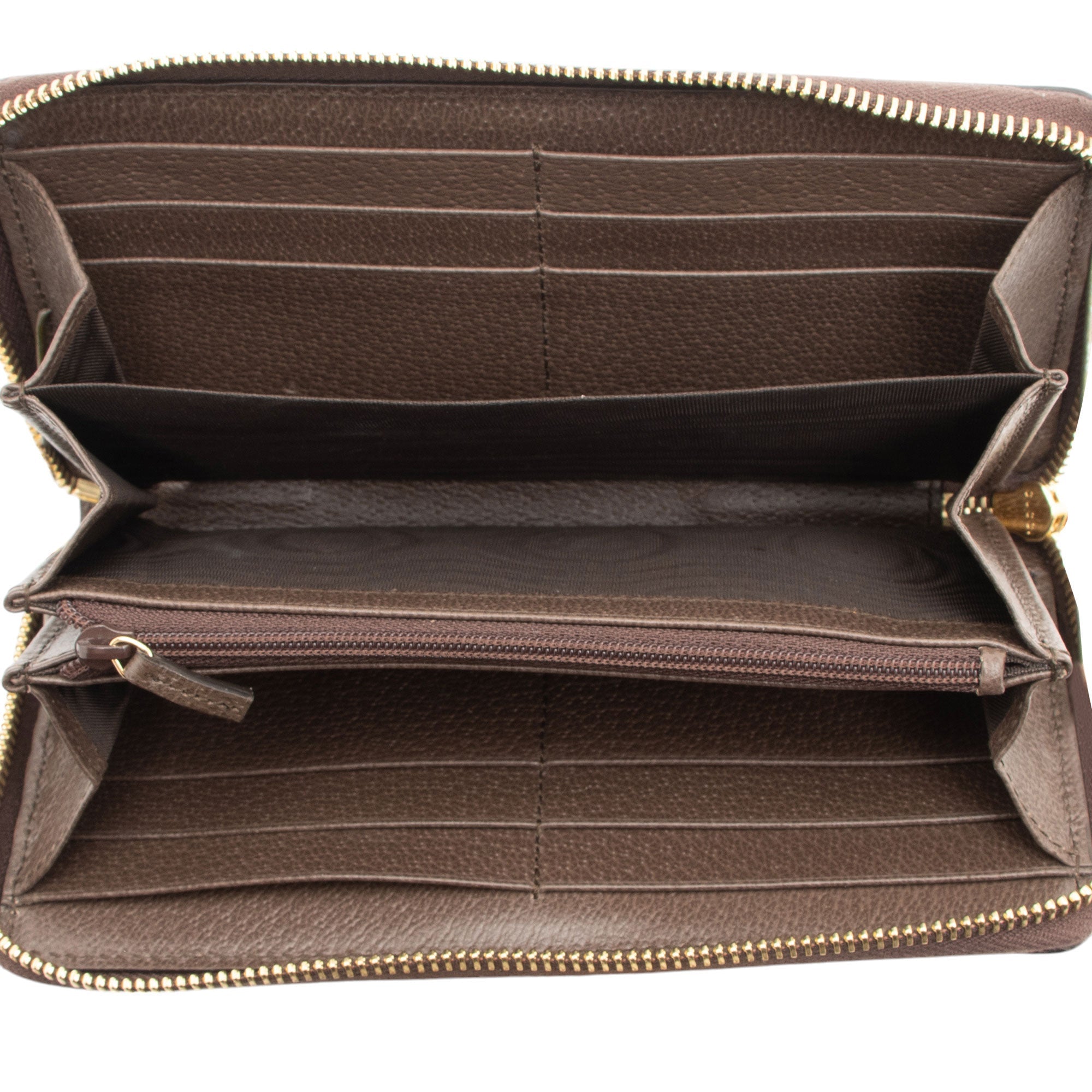 Gucci GG Supreme Ophidia Zip Around Wallet (SHF-dJVXGe)