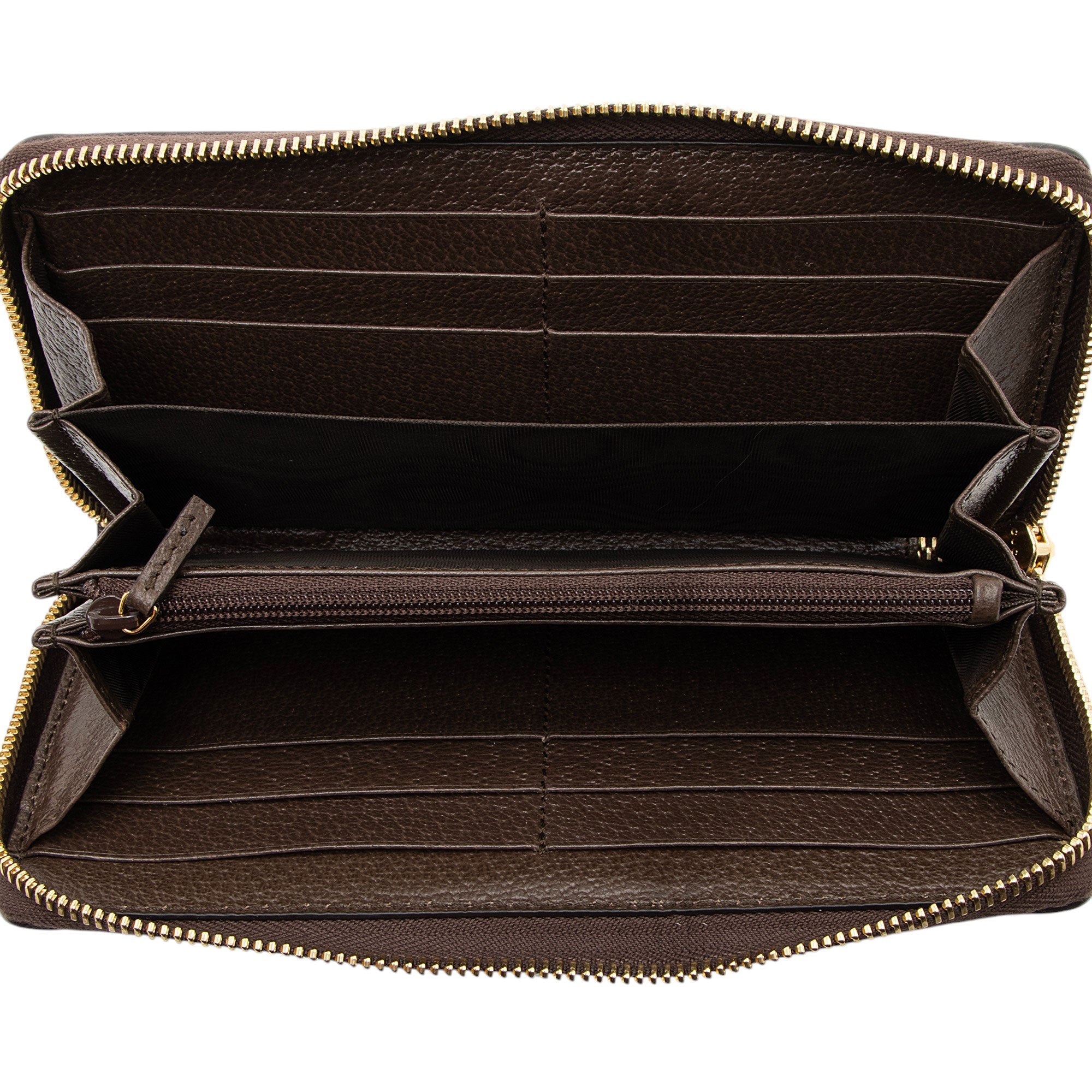 Gucci GG Supreme Ophidia Zip Around Wallet